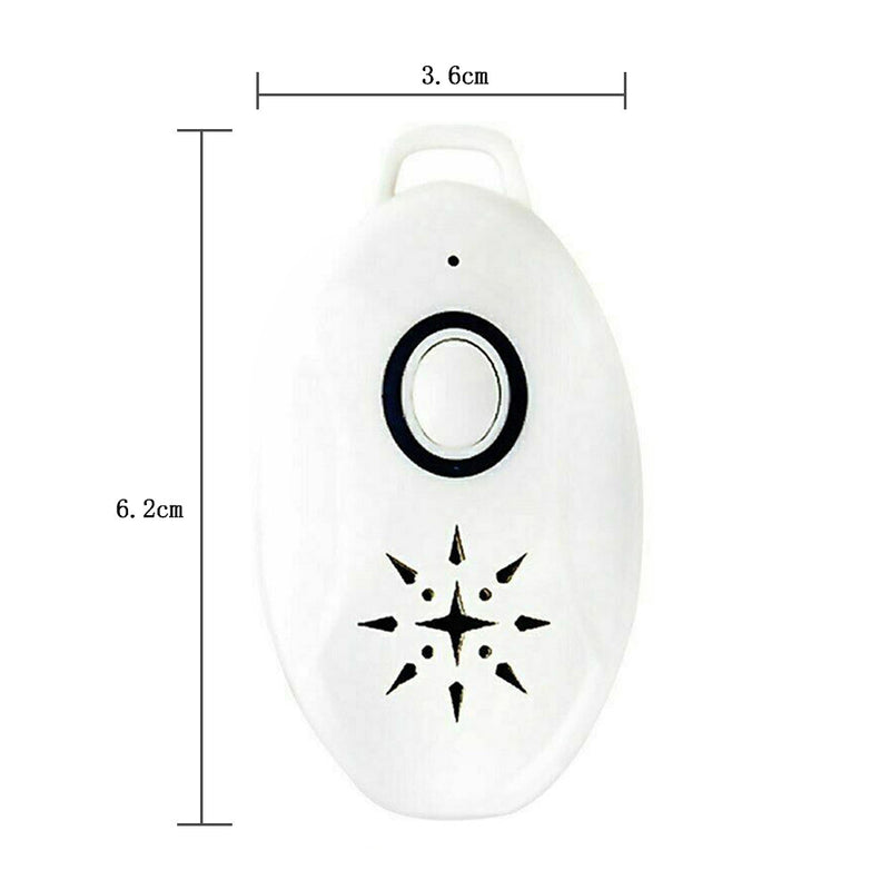 1 x White Flealess Ultrasonic Flea Tick Repeller Fit The Pets Supplies  Hot