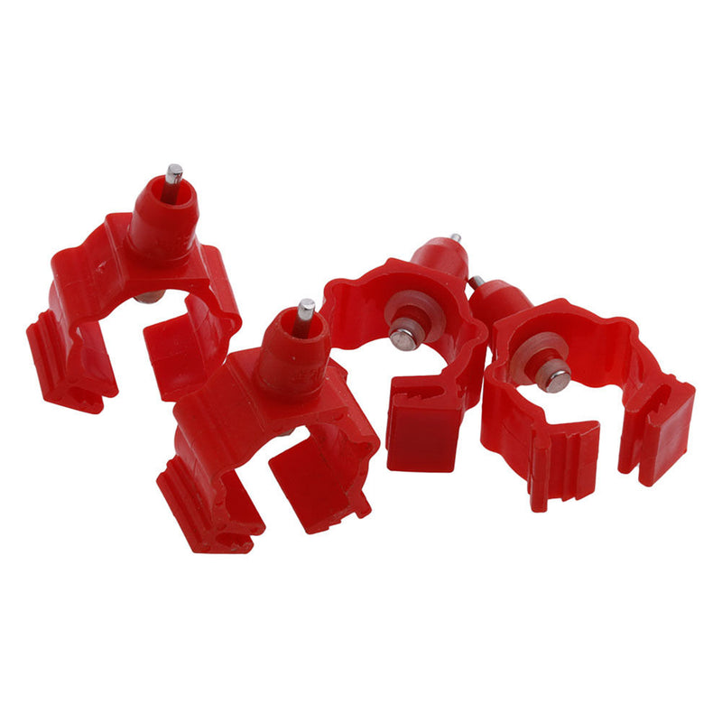 20 */Set Red Chicken Automatic Drinker Nipple Poultry Chicken Duck Hanging Best
