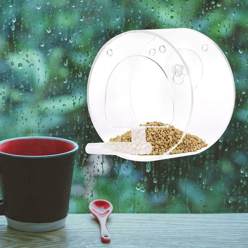 1x Bird Feeder Squirrel Outdoor Garden Seed Food Container Tree Hanging Box