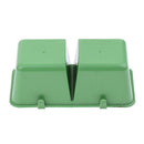 10x Bird Seed Food Feeding Dish Water Feeder Bowl with Holder Hook For Parrot