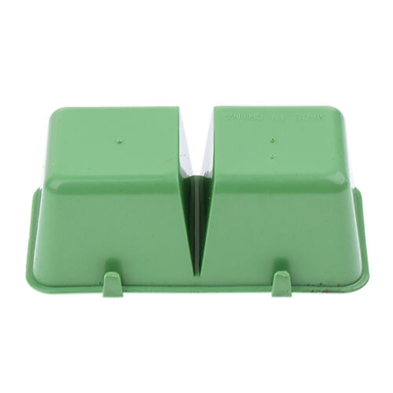 10x Bird Seed Food Feeding Dish Water Feeder Bowl with Holder Hook For Parrot