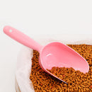 Pet Dog Puppy Cat Plastic Food Feeder Scoop Shovel Spade Dishes Tool 4Pcs/Set
