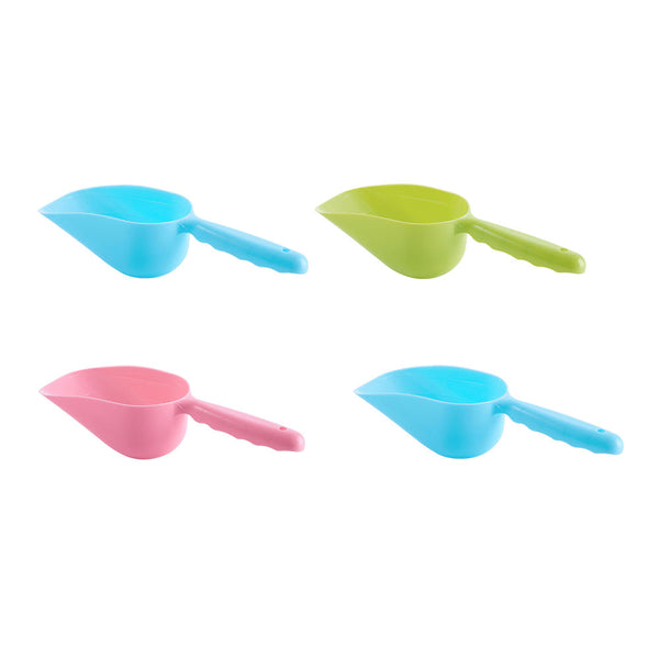 4Pcs Pet Dog Cat Food Feeder Shovel Scoop Tool Plastic Pet Supplies Newest Use