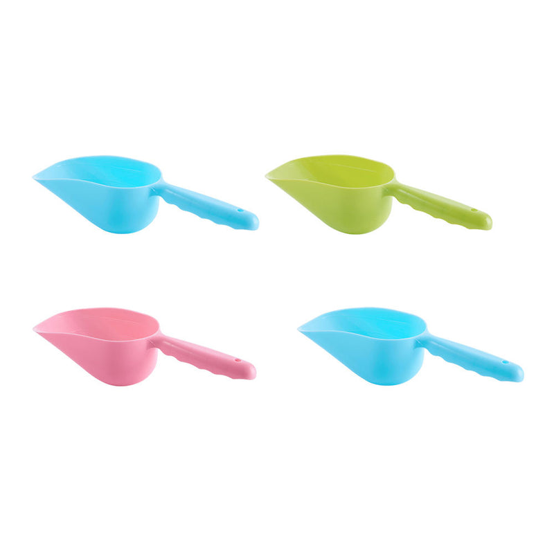 4Pcs Pet Dog Cat Food Feeder Shovel Scoop Tool Plastic Pet Supplies Newest Use