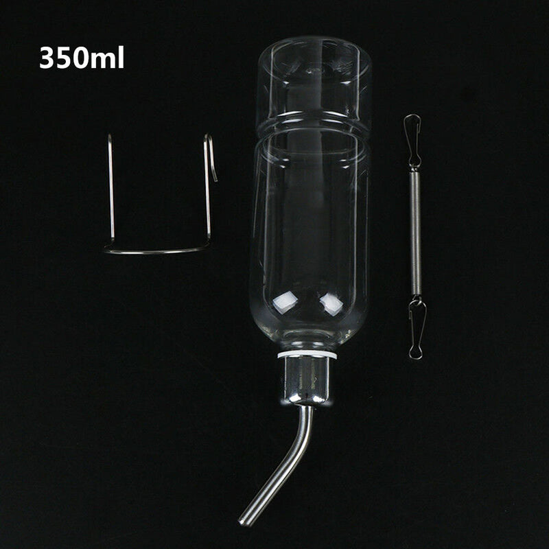 Pet Dog Cat Drinking Kit Hanging Water Bottle Head For Hamster Cat Rabbit 1x Hot