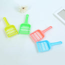 4Pcs Cat Kitten Dog Litter Tray Shovel Waste Sand Poop Scoop Dry Food Plastic
