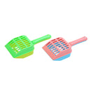 4Pcs Cat Kitten Dog Litter Tray Shovel Waste Sand Poop Scoop Dry Food Plastic