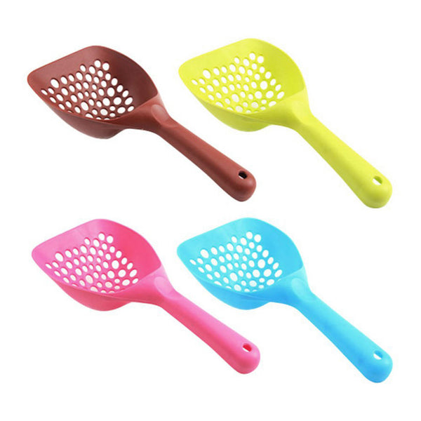4PCS Cat Litter Scoop Thicken Large Pet Poops Scooper Cleaning Durble