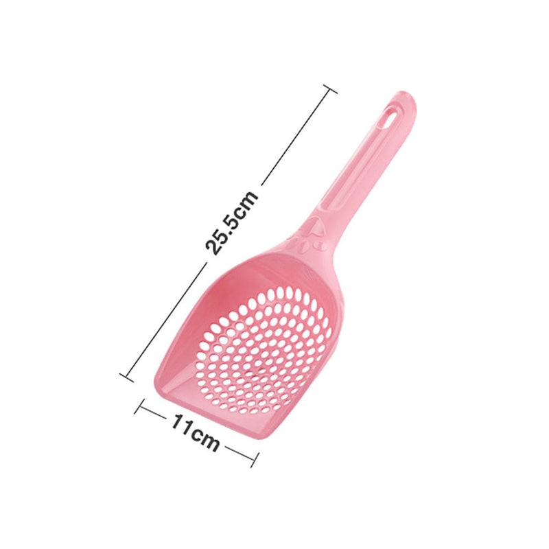 3Pcs Cat Kitten Dog Litter Tray Shovel Waste Sand Poop Scoop Dry Food Plastic