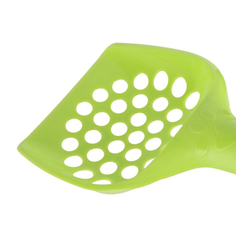 3 Pcs Cat Kitten Plastic Litter Tray Scoop Spoon Waste Thick Scooper Poop Shovel