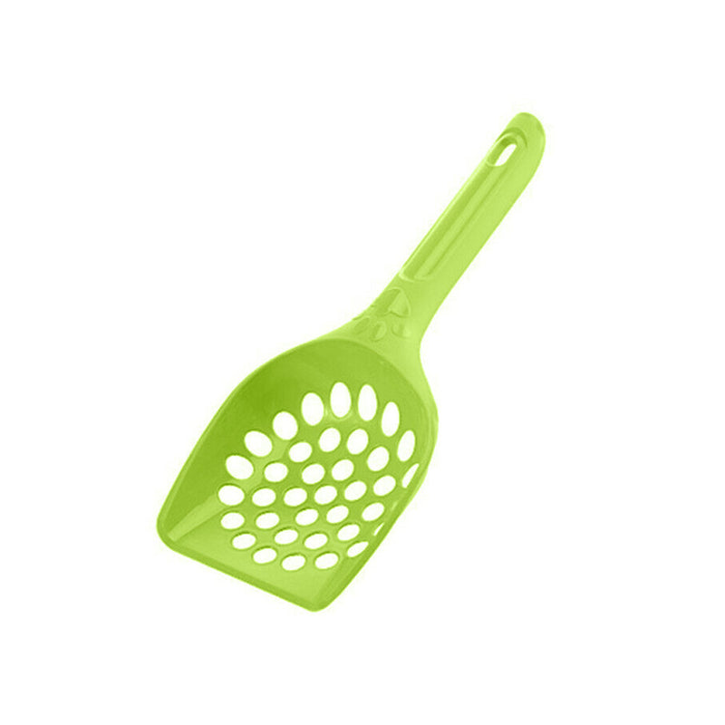 Plastic Cat Litter Scoop Hollow Waste Cleaning Shovel For Pets Cats Hanging Tool