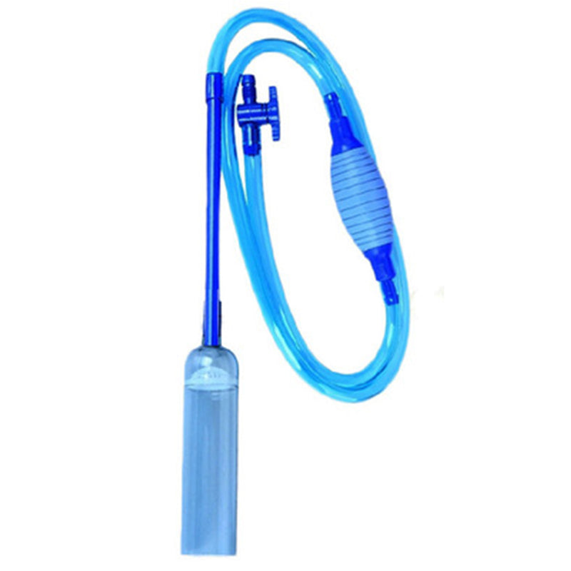 Aquarium Clean Siphon Vacuum Water Change Gravel Cleaner Fish Tank Pump Filter