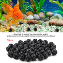50x Bio Porous Filter Biochemical Ball w/Cotton Aquarium Pond Filter Material