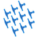 10pcs Aquarium Air Valve T Shaped 2-Way Air Pump Valves for Fish Tank Durable