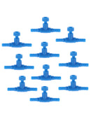 10pcs Aquarium Air Valve T Shaped 2-Way Air Pump Valves for Fish Tank Durable