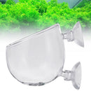 Mini Aquarium Red Shrimp Fish Tank Crystal Holder Aquatic Cup Planter 1 Pcs