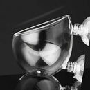 Mini Aquarium Red Shrimp Fish Tank Crystal Holder Aquatic Cup Planter 1 Pcs
