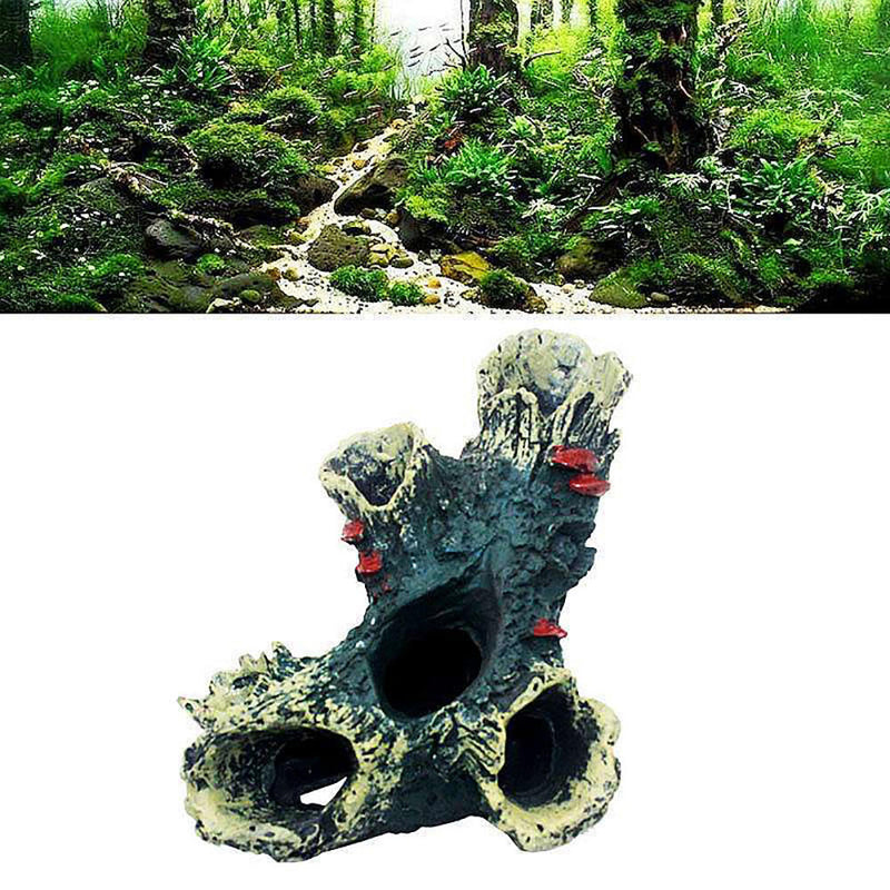 Simple For Mountain View Tree Aquarium Cave Tree Bridge Fish Tank Ornament