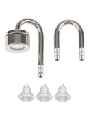 Stainless Steel Aquarium CO2 Diffuser w/U Tube Connector Aquarium Plant Tank