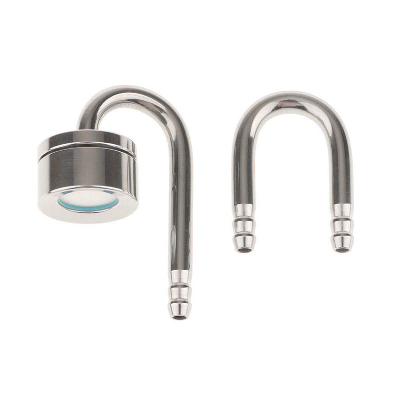 Stainless Steel Aquarium CO2 Diffuser w/U Tube Connector Aquarium Plant Tank