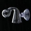 1 PC Aquarium Carbon Dioxide Monitor Glass Drop Ball Indicator+Suction Cups