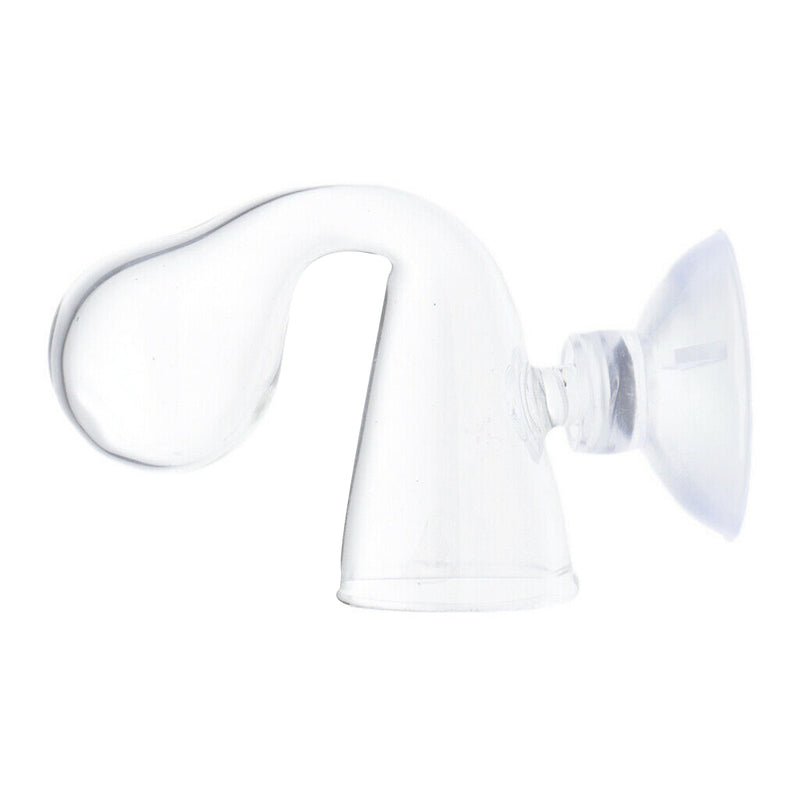 1 PC Aquarium Carbon Dioxide Monitor Glass Drop Ball Indicator+Suction Cups