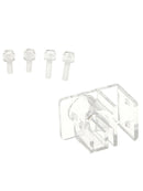 Universal Acrylic Aquarium PipeClamp Holder To Fix Inflow Outflow Tube Clip