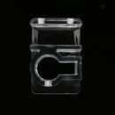 Universal Acrylic Aquarium PipeClamp Holder To Fix Inflow Outflow Tube Clip