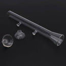 25CM Feeding Aquarium Tube Shrimp Glass Feeder Suction Cup Fish Tank Dish