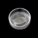 1x New Aquarium Fish Tank Clear Container Shrimp Food Dish Feeding Bowl