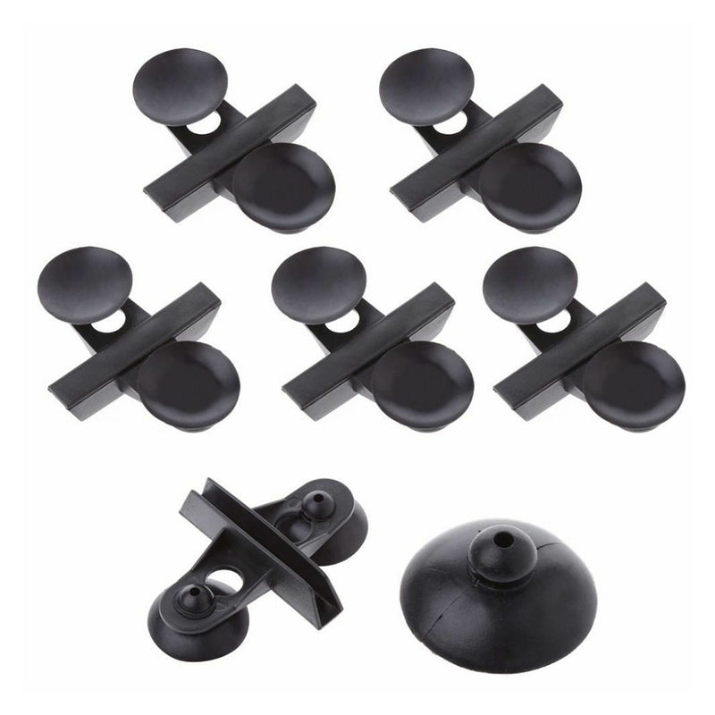 10x Aquarium Divider Isolation Plate Fish Tank Divider Filter Suction Cup Holder
