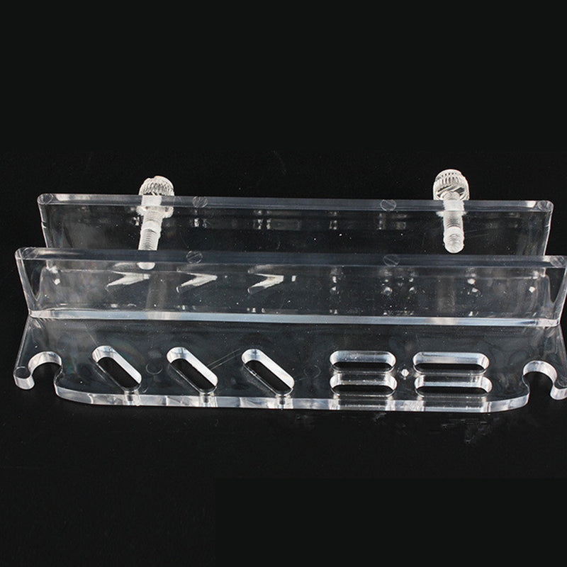 1 PC New Aquarium Tweezers Water Plant Cleaning Fish Tank Tool Holder Storage