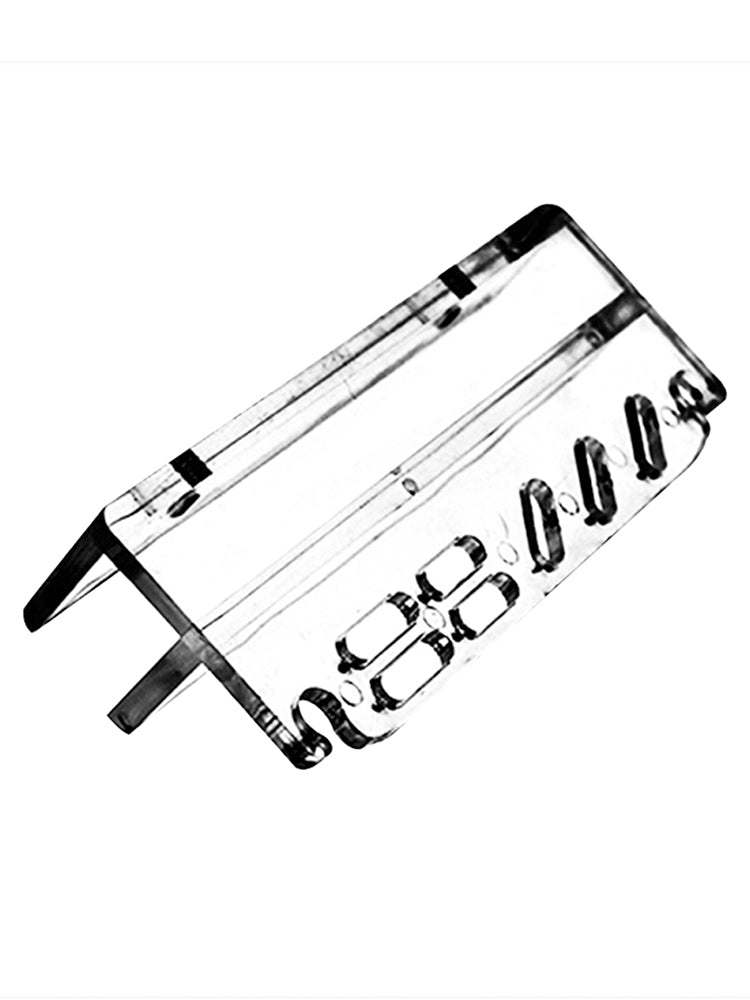 1 PC New Aquarium Tweezers Water Plant Cleaning Fish Tank Tool Holder Storage