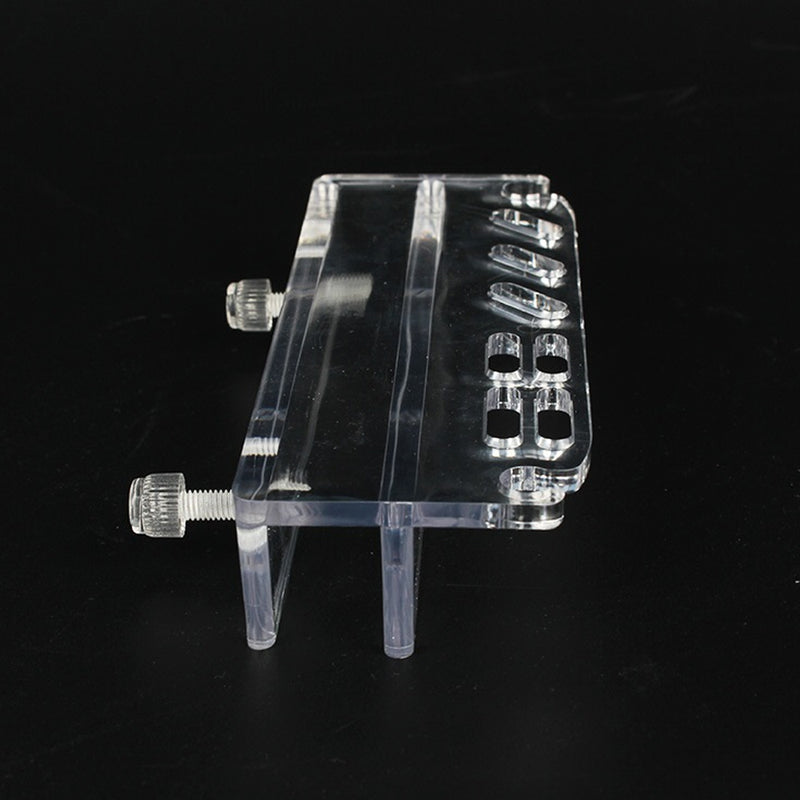 1 PC New Aquarium Tweezers Water Plant Cleaning Fish Tank Tool Holder Storage