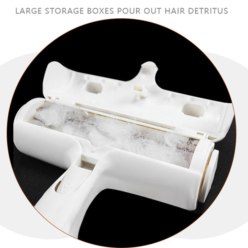 1x Pet Hair Remover Lint Roller Dog Cat Puppy Cleaning Brush Dog Cat Hair Sofa