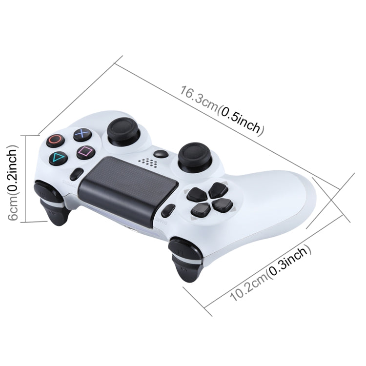 Doubleshock Wireless Game Controller for Sony PS4(White)
