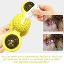 Pet Toy Cat Turntable Funny Cat Toy Scratch Scratching (Yellow)