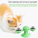 Pet Toy Cat Turntable Funny Cat Toy Scratch Scratching (Yellow)
