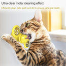 Pet Toy Cat Turntable Funny Cat Toy Scratch Scratching (Yellow)