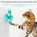 Pet Toy Cat Turntable Funny Cat Toy Scratch Scratching (Yellow)