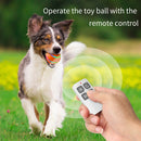O1 Intelligent Remote Control Pet Toy Dog Training Luminous Ball (Yellow)