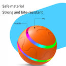 O1 Intelligent Auto Pet Toy Dog Training Luminous Ball (Yellow)