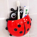 Ladybug Toothpaste, Toothbrush Holder