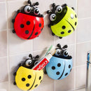 Ladybug Toothpaste, Toothbrush Holder