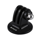 PULUZ Camera Tripod Mount Adapter for PULUZ Action Sports Cameras Jaws Flex Clamp Mount for GoPro HERO10 Black / HERO9 Black / HERO8 Black /7 /6 /5 /5 Session /4 Session /4 /3+ /3 /2 /1, DJI Osmo Action, Xiaoyi and Other Action Cameras