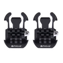 2 PCS PULUZ Horizontal Surface Quick Release Buckle for GoPro HERO10 Black / HERO9 Black / HERO8 Black /7 /6 /5 /5 Session /4 Session /4 /3+ /3 /2 /1, DJI Osmo Action, Xiaoyi and Other Action Cameras