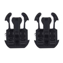 2 PCS PULUZ Horizontal Surface Quick Release Buckle for GoPro HERO10 Black / HERO9 Black / HERO8 Black /7 /6 /5 /5 Session /4 Session /4 /3+ /3 /2 /1, DJI Osmo Action, Xiaoyi and Other Action Cameras