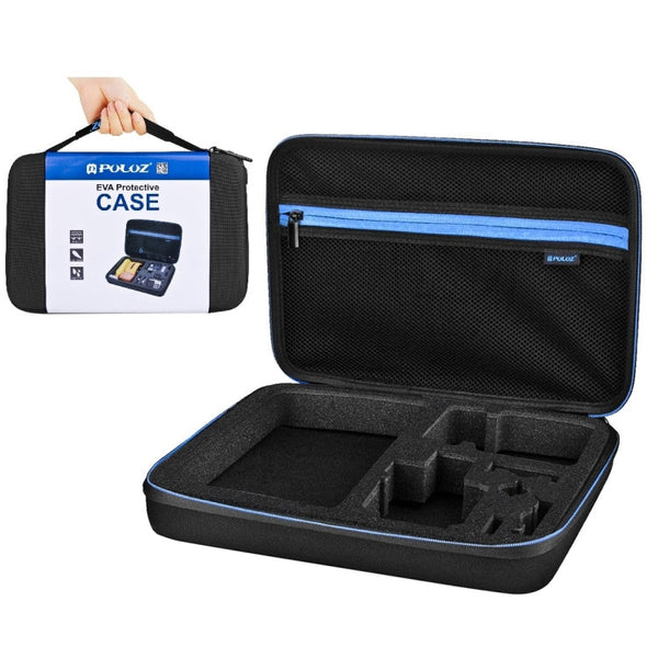 PULUZ Waterproof Carrying and Travel Case for GoPro HERO10 Black / HERO9 Black / HERO8 Black /7 /6 /5 /4 /3+ /3 /2 /1, DJI Osmo Action and other Sport Cameras Accessories, Large Size: 32cm x 22cm x 7cm