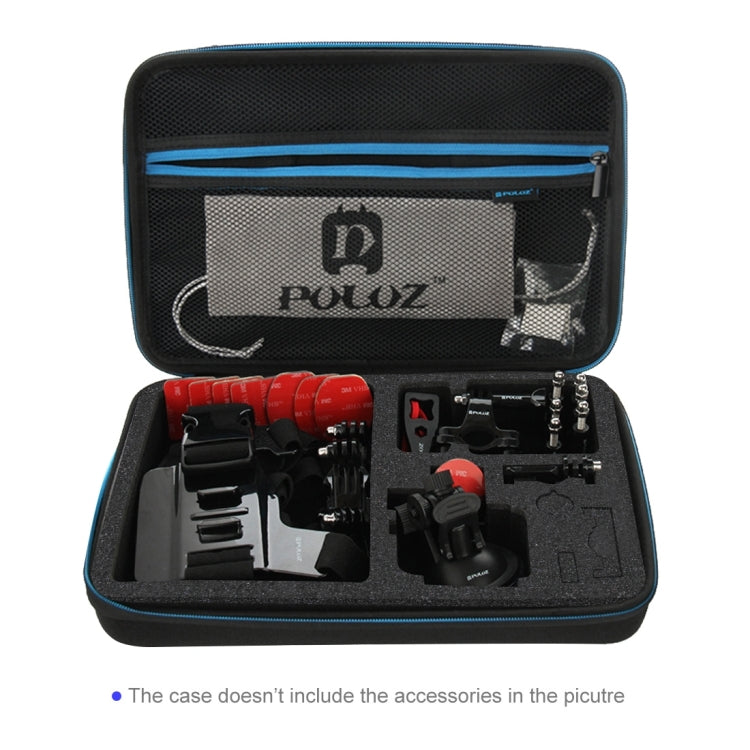 PULUZ Waterproof Carrying and Travel Case for GoPro HERO10 Black / HERO9 Black / HERO8 Black /7 /6 /5 /4 /3+ /3 /2 /1, DJI Osmo Action and other Sport Cameras Accessories, Large Size: 32cm x 22cm x 7cm