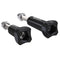 PULUZ Plastic Thumb Knob Standard Long Screw + Short Screw for GoPro HERO10 Black / HERO9 Black /HERO8 Black / Max / HERO7, DJI OSMO Action, Xiaoyi and Other Action Cameras(Black)